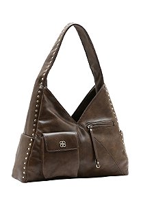 Bolsa Boho Chic - Alça de Ombro - Chenson 3485837 Café