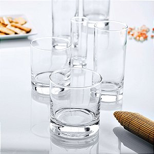 Copo Vodka Aiala 60 ml - Vidro Temperado - Caixa com 12 peças - Vicrila