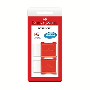 Borracha Plástica Pequena Faber Castell c/ 2 unidades