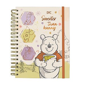 Caderno Colegial Smart Disney Pooh 80 Folhas Dac