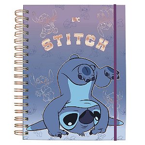 Caderno DAC Smart Universitário – Disney Stitch – 10 Matérias com folhas reposicionáveis