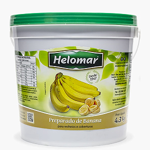 Preparado Forneável de Banana (Recheios e Coberturas)