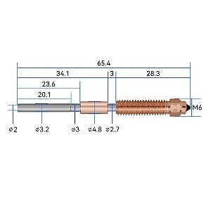 Quick-Swap Kit Bico para Creality K1C e Ender 3 V3 Impressora 3D, bloco de aquecimento cerâmico, Hotend Cabeça Aspersor, K1C, Unicórnio