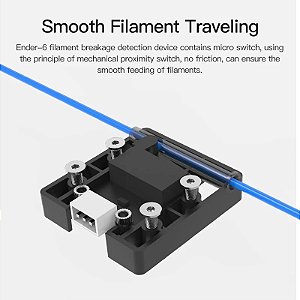 Sensor de Filamento Creality Original Ender 3 V2 CR6-SE Ender 3 S1/Pro CR-10 SE