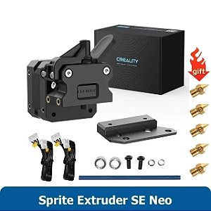 Extrusora Sprite, Direct Drive, Dual Gear, Kit de Atualização SE, Compatível com Ender 3, Ender 3, V2, 5, CR 10
