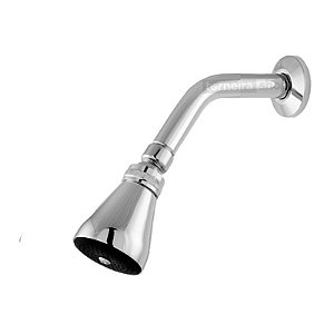 Ducha Metal Articulada Para Aquecedor Central Braço 14 cm