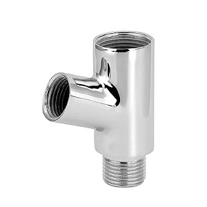 JUNÇÃO Y METAL CROMADO M X F X F 1/2 X 3/4''
