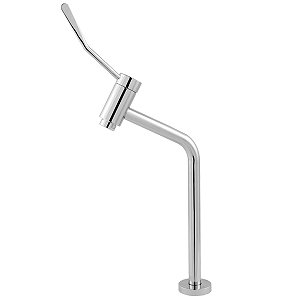 Torneira Clínica Mesa Bica Alta Acionamento Superior Alavanca