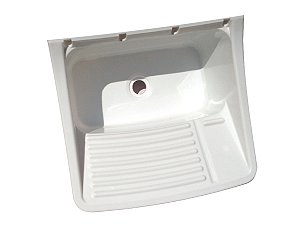 Tanque Plástico com Válvula Branco - REF. 4324 - LUCONI