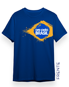 Camiseta Ore Pelo Brasil Azul