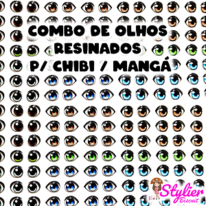 Olhos Resinados R072 - G - Stylier