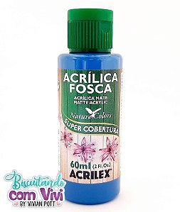 Tinta Acrílica Fosca Acrilex - Azul