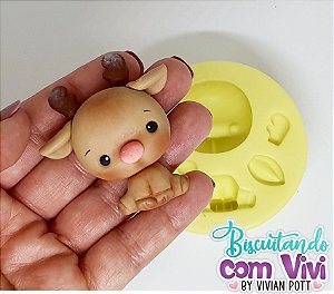 Molde De Silicone Sorvetinho da Bruh - Bruna