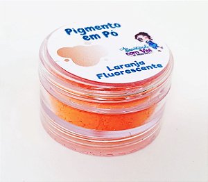 Pigmento em Pó para Resina - Laranja Fluorescente