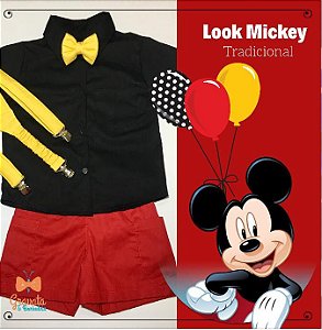 Compre o Look Mickey Tradicional
