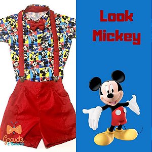 Compre o Look Mickey  Face