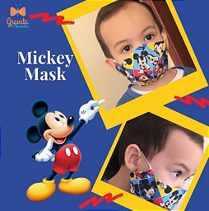 Máscara Infantil Mickey 