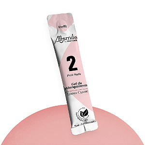 Sache Refil Classic N2 Pink Nude Allsmile S/ Tpo 15m - Real Love
