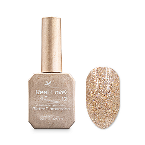 Esmalte em Gel Glitter Refletivo - Real Love 12