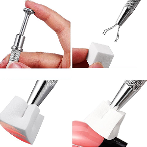 Kit Esponjihas Degradê com Pegador