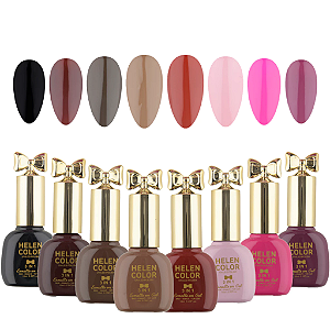 Esmalte em Gel 3 em 1 Helen Color