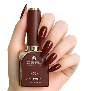 Esmalte em Gel Dafu Coleção Glamour - Cor 33