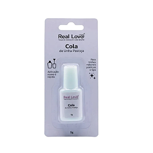 Cola De Unhas Postiças 5g - Real Love