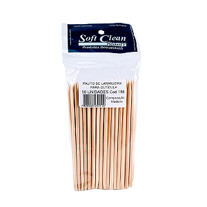 Palito Descartável p/ Cutícula 50 Und