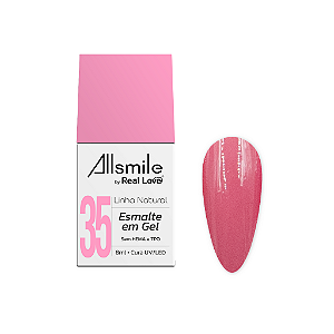 Esmalte Gel 10ml - Linha Natural - Allsmile by Real Love - 35