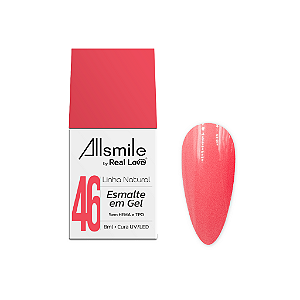 Esmalte Gel 10ml - Linha Natural - Allsmile by Real Love - 46