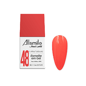 Esmalte Gel 10ml - Linha Natural - Allsmile by Real Love - 48