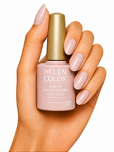 Esmalte em Gel Helen Color 10ml - Rosa Bailarina 107