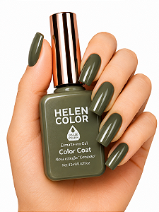Esmalte Gel Helen Color Conexão Verde Militar - 236