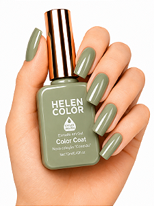 Esmalte Gel Helen Color Conexão Verde Sálvia - 235