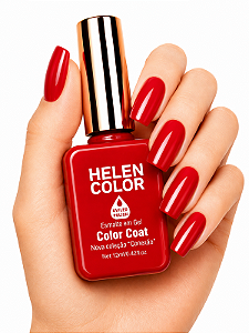 Esmalte Gel Helen Color Conexão Vermelho Clássico - 110