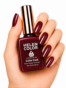 Esmalte Gel Helen Color Conexão Vermelho Refletivo - 44