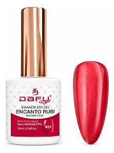 Esmalte em Gel Dafu Magnético Encanto Rubi - 01