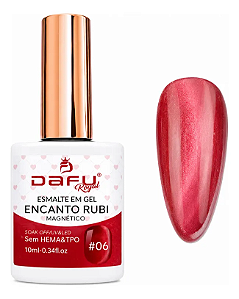 Esmalte em Gel Dafu Magnético Encanto Rubi - 06
