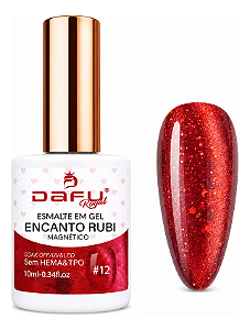 Esmalte em Gel Dafu Magnético Encanto Rubi - 12
