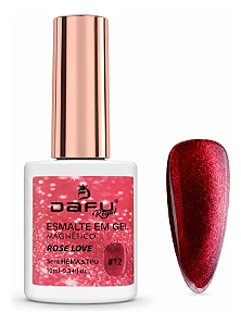 Esmalte em Gel Dafu Magnético Rose Love - 12