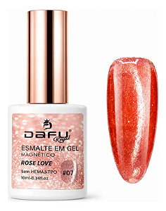 Esmalte em Gel Dafu Magnético Rose Love - 07