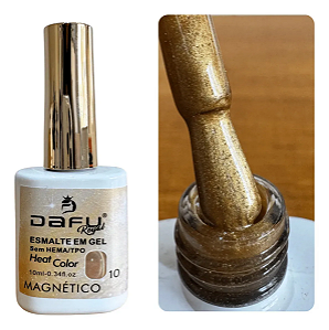 Esmalte em Gel Dafu Magnético Heat Color - 10