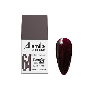 Esmalte Gel 10ml - Linha Natural - Allsmile by Real Love - 64