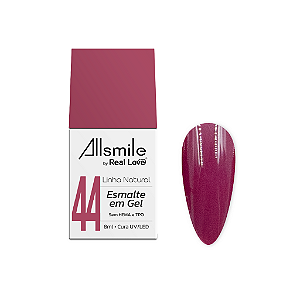 Esmalte Gel 10ml - Linha Natural - Allsmile by Real Love - 44