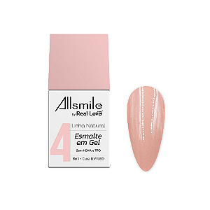 Esmalte Gel 10ml - Linha Natural - Allsmile by Real Love - 04