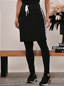 Saia Calça com Bolso Moda Evangélica Fitness Anagrom Ref7009