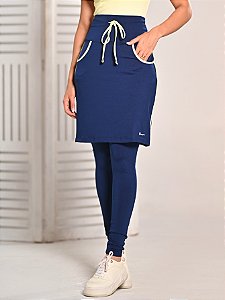 Saia Calça Exercício Moda Evangélica Fitness Anagrom Ref.7014
