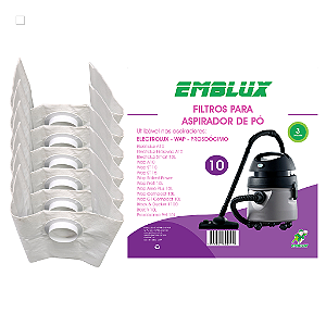 Filtro Para Aspirador de Pó Emblux Fardo A-10