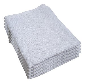 Kit 10un Pano De Chão Trama Aberta Resistente Para Limpeza