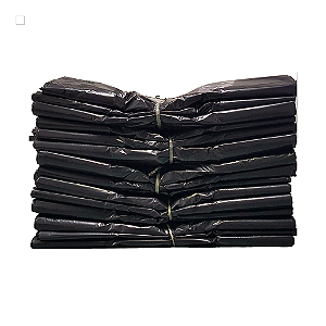Saco para Lixo Reforçado Emblux - Granel - 30 Litros 100 Unidades